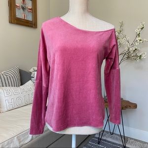 NWT | Amanda Uprichard velvet off shoulder top